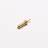 Pogo Pin placcato in oro a forma di serie T tipo ottone a saldare dritto Single Core