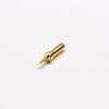 Pogo Pin مطلية بالذهب على شكل سلسلة T من النحاس المستقيم لحام أحادي النواة