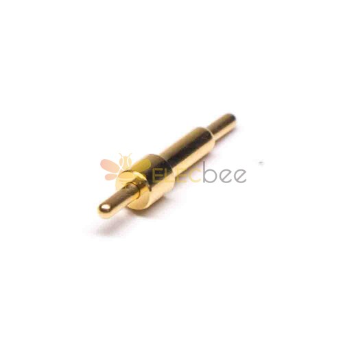 Pogo Pin Nexus Single Core Straight Solder Shaped Plug-in Type Brass Gold Plating