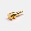 Pogo Pin探針連接器插入式黃銅鍍金單芯焊接成型