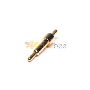 Pogo Pin Probe Double Head Brass Gold Plating Straight Floating Installation