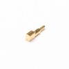 Pogo Pin 焊接连接器单芯扁平型黄铜直镀金