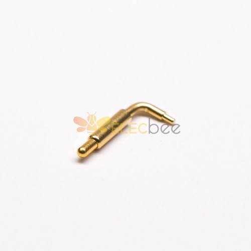 直角 Pogo Pin 系列弯曲型黄铜镀金连接器
