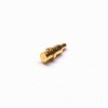 SMT Pogo Pin連接器插入式焊接異形黃銅直鍍金單芯