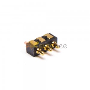 봄 Pogo 핀 커넥터 땜납 3 Pin 고급장교 2.5MM 다 Pin 시리즈 편평한 유형