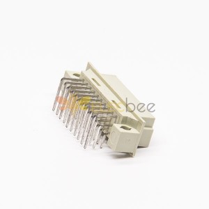 Din 41612 Conector Tipos 30 Pin Right Angle A +B+C 3 Linhas Pcb Mount Female Panel Receptacles