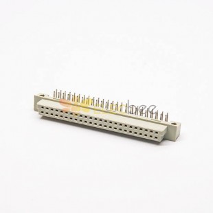 Din 41612 Eurocard Connecteurs Femme PH2.54mm 48PIN (A-B)Angled Connector Through Hole pour PCB Mount