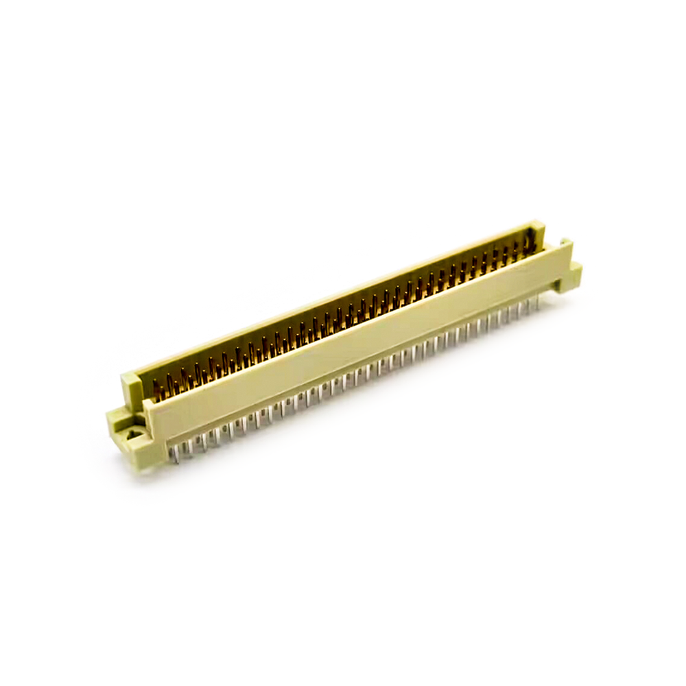 Din 41612 Kadın 96 PIN PH2.54(A+B+C)180 Derece Avrupa Soket DIP Tipi PCB Montaj Konektörü