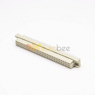 Din 41612 Female 96 PIN PH2.54（A+B+C）180 Degree European Socket DIP Type for PCB Mount Connector