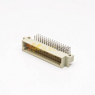 Din Connector 41612 Male 48 PIN PH2.54（A+B+C）Angled European Socket Through Hole for PCB Mount