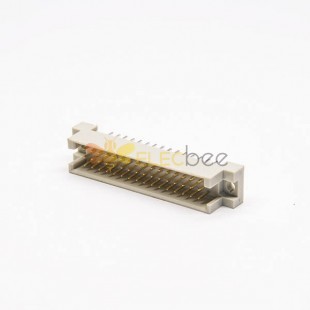 Straight Din 41612 Connector 48 Pin Straight A+B+C Three Rows Pcb Mount Male Panel Receptacles