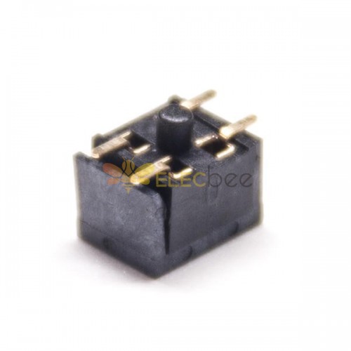 10pcs 4 Pin Female Connector 2.54mm Center Spacing SMT Type Double Row