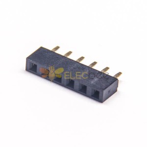 10pcs PCB Pin Header Feminino Single Row 2,54 milímetros Center Espaçamento