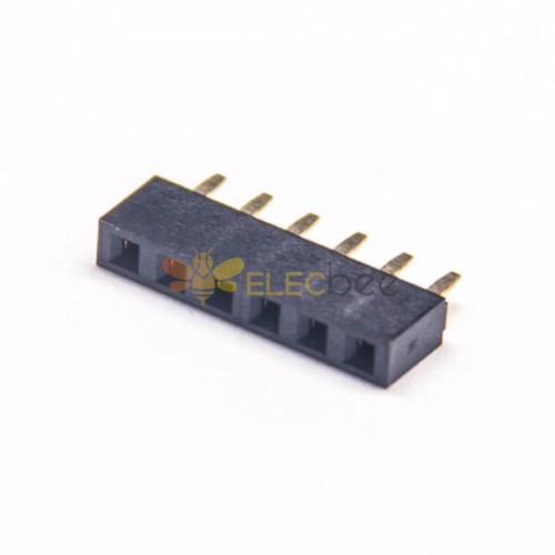 10pcs PCB Pin Encabezado femenino de una sola fila 2.54mm espaciado central