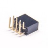 10pcs Right Angle Femme En-tête Pin Connector Dual Row Y Type 2.54mm Picth