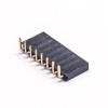 10pcs Right Angle Single Row Female Header 2.54mm Picth Y Type 8 Way DIP