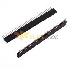 Details about   5X 40 Pin Straight Female Single Row Pin Header Strip PCB Connector UK Seller Gi 