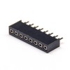 2pcs single row 2.54mm macho pin cabeçalho conector 8 pinu tipo dip