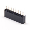 2pcs single row 2.54mm macho pin cabeçalho conector 8 pinu tipo dip