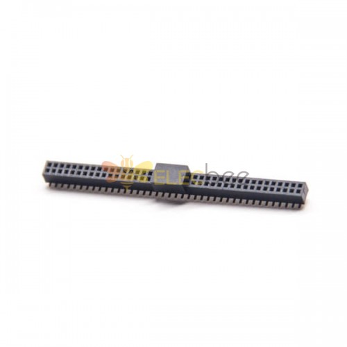 2x40 Pin заголовок женский 180 градусов SMT PCB Маунт Двойной ряд 1.27mm Пикт