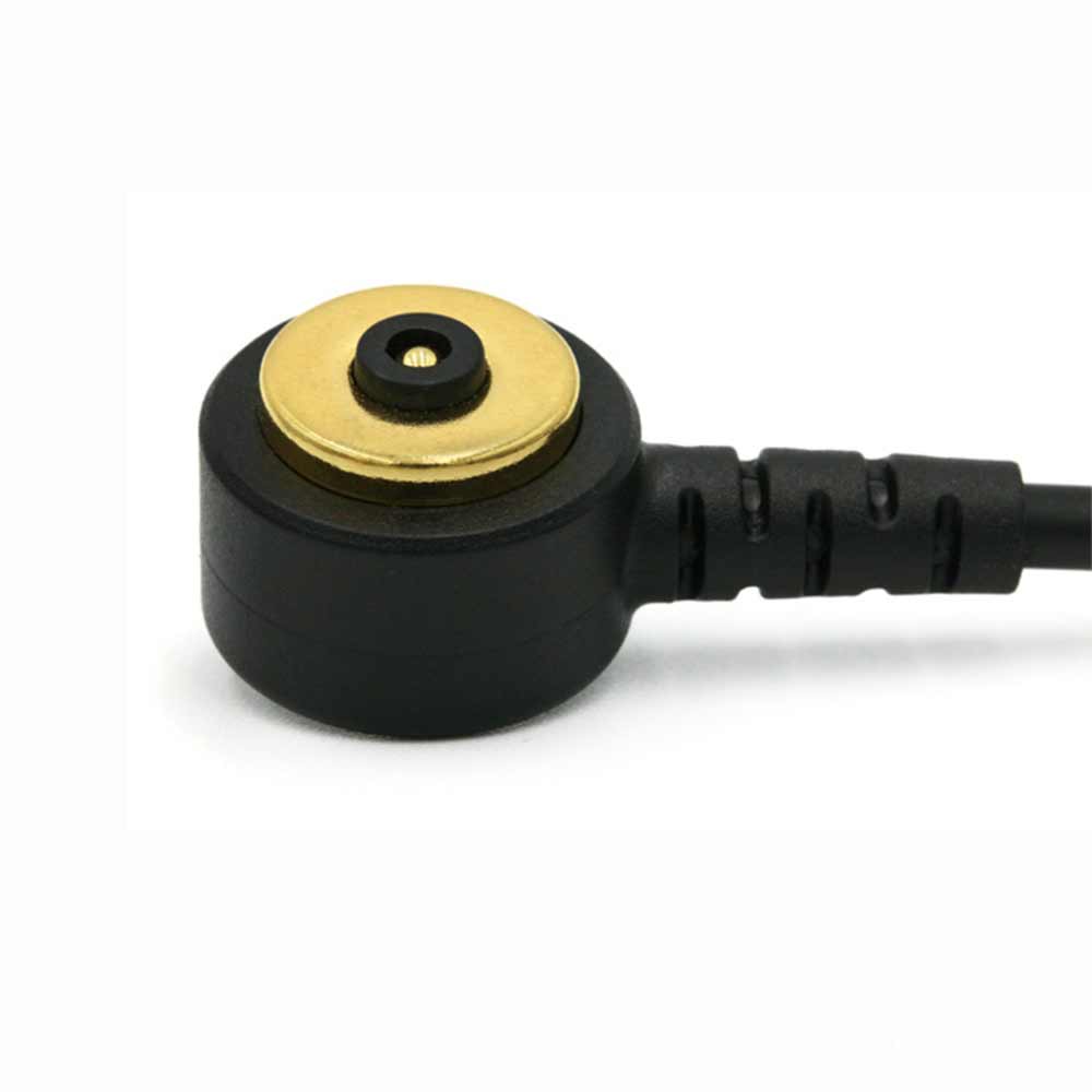 2Pin Circular 12mm Waterproof Magnetic Connector with Magnetic Adsorption Transfer Head Magnetic Charging Data Cable