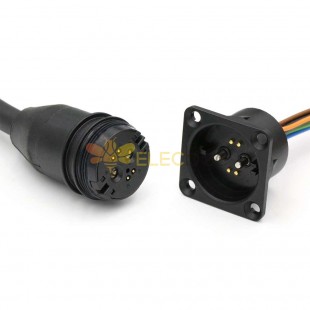 30A HighCurrent 7-контактный магнитный зарядный кабель для автомобильной и медицинской смарт-продуктов Магнитный кабель с магнитными свойствами