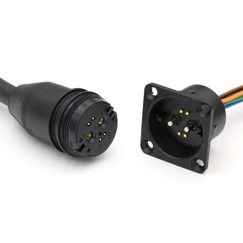 30A Hochstrom-7-poliges magnetisches Ladekabel für Automobile und medizinische Smart-Produkte. Magnetisches Kabel mit magnetischen Eigenschaften