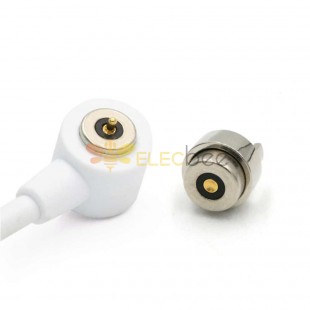 Магнитный разъем диаметром 4 мм, 2-контактный разъем, мужской и женский, магнитный адсорбционный круглый кабель для зарядки данных