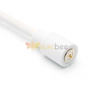 Câble de charge magnétique de lumière LED de connecteur magnétique circulaire 4A à courant élevé de 8,0 mm