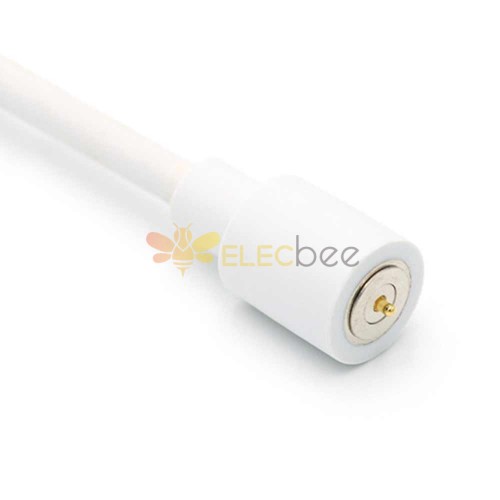 cable de carga magnético de la luz LED del conector magnético de alta corriente circular 4A de 8.0m m