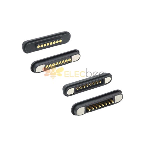 BarShaped Magnetic Connector with Waterproof Magnetic Head High Current MaleFemale Socket