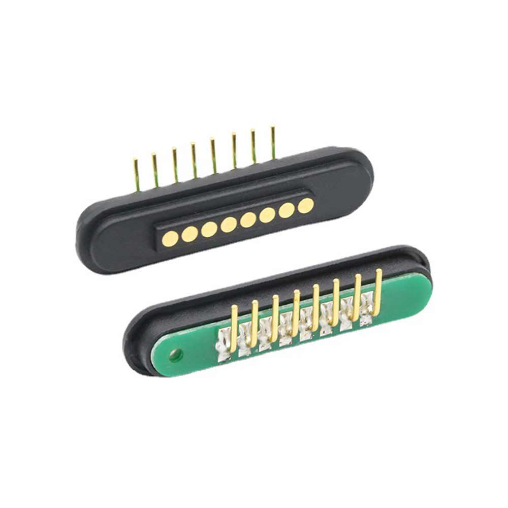 Bendable 8 9Pin Waterproof HighCurrent Magnetic Connector for Medical Devices and Smart Applications