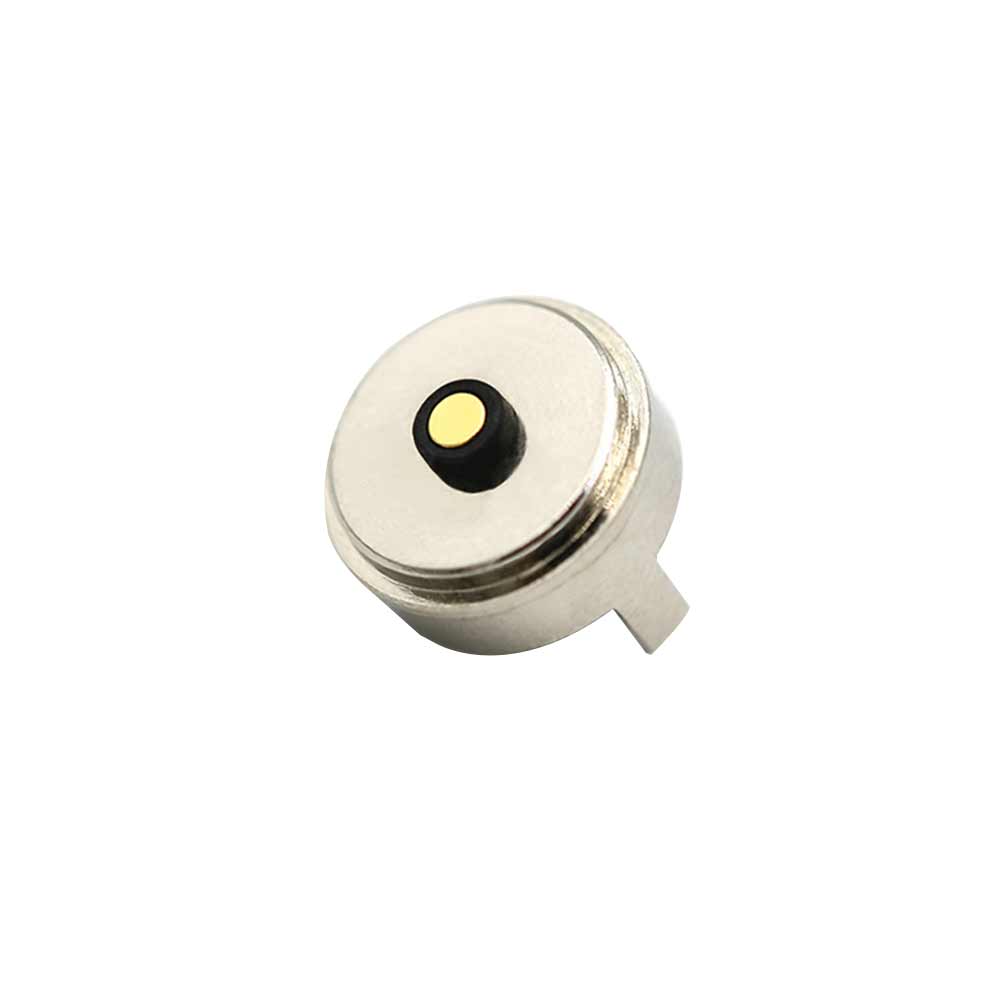 圓形2pin磁吸公母充電線 供應高階燈具吸附式大電流充電