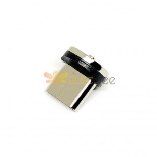 Testa di ricarica MICRO USB magnetica circolare con interfaccia di ricarica magnetica