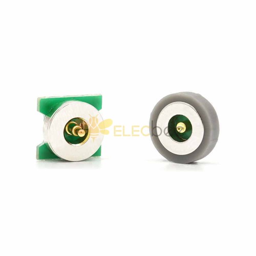Circular Screw Hole Magnetic Charging Head 8.0mm Magnetic Male Female Socket Terminal
