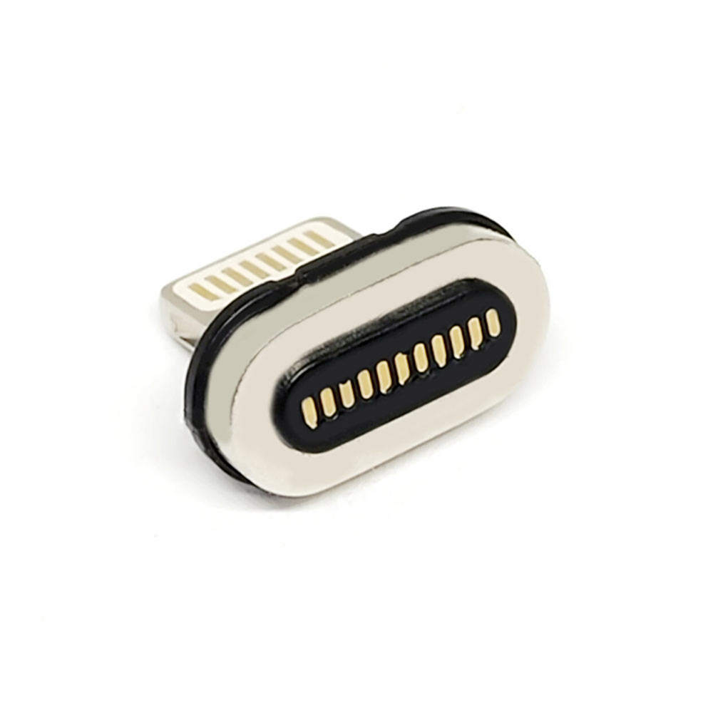 Efficient Fast Charging 11-Pin Oval Shape Magnetic Male Connector with Strong Magnetic Connection