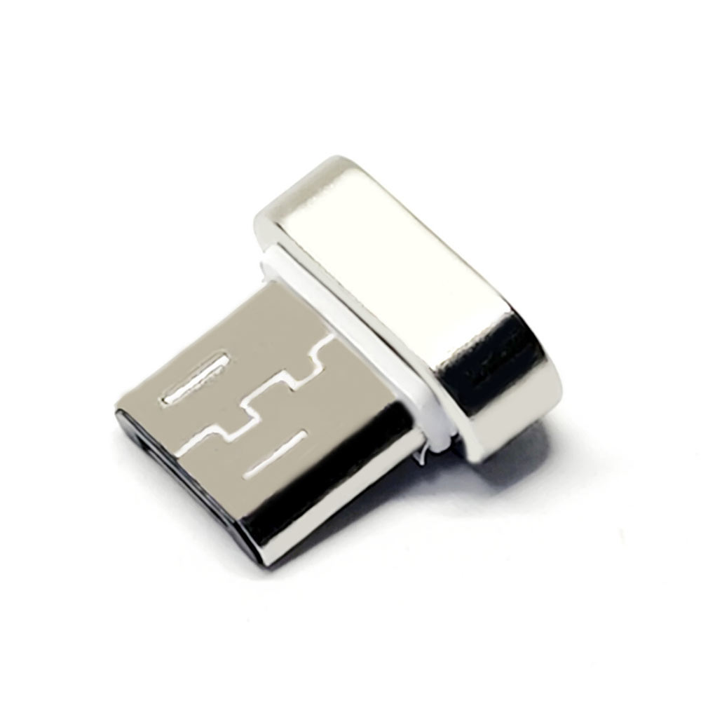 Oval Shape 5-Pin Magnetic MICRO Male Connector