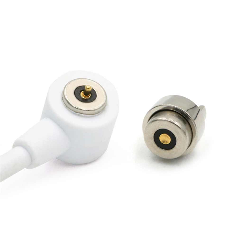 Waterproof Magnetic Connector with 4mm Diameter Magnetic Adsorption Charging Cable 2Pin Magnetic Male Female Socket