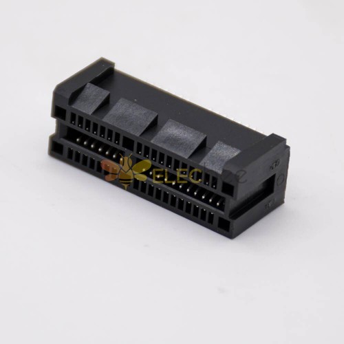 10pcs Single Row 2.54mm macho Pin Conector de cabezal SMT Tipo para montaje en PLACA
