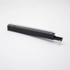 Conector PCIE Pinout Splint 164 pinos 16X Slot Conector de injeção preta