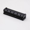 PCIE Interface Connector Black Injection 64 Pin 4X Splint Slot
