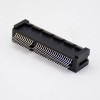 Conector de interfaz PCIE Inyección negra 64 pines 4X Splint Slot