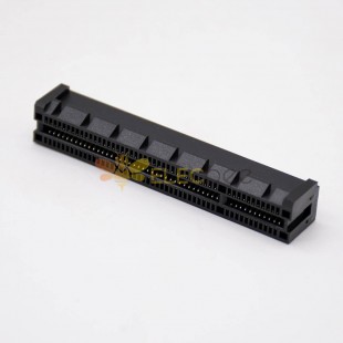 PCIE X8 Connector Pinout 98 Pin Black Splint Card Slot Connector