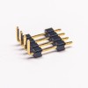 10pcs Double Plastic Pin Header 2.54mm Center Spacing Dual Row Right Angled