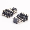 10pcs Double Row Male Pin Header Double Plastic 10 Pin SMT Tipo 180 Grau PCB Mount Connector