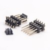 10pcs Double Row Stecker Pin Header Double Plastic 10 Pin SMT Typ 180 Grad PCB Mount Connector