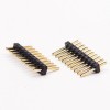 1.27 Pin Header Male Single Row 1×10 Connector （2pcs）