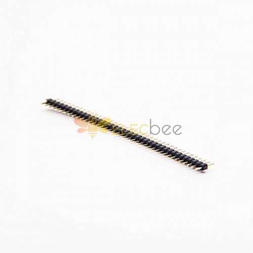 180 Grau 40 Pin Male Pin Header Single Row 2.0mm Through Hole (2pcs)