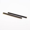 2.54 mm Male Pin Header Connectors Single Row 80 Pin 180 Degree