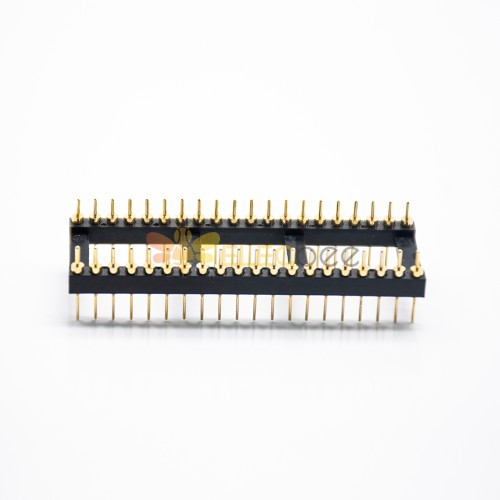 40 Pin Masculino cabeçalho IC Buracos Circulares 2,54 Gap Dual Row SMT